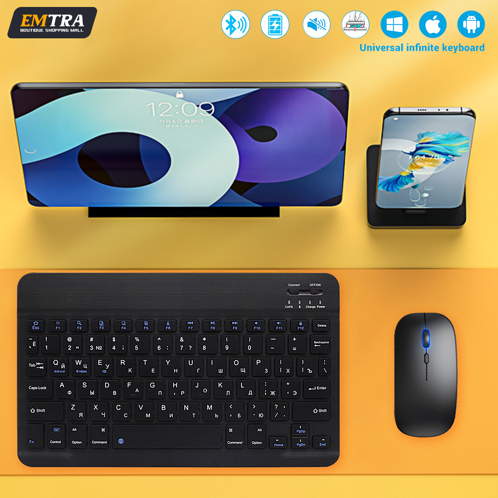 Gaming Keyboard Mini - Bluetooth Keyboard and Mouse For iPad