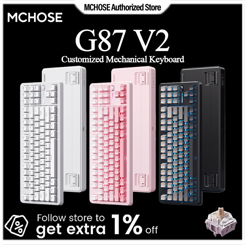 Gaming Keyboard Expensive - MCHOSE G87 V2 Mechanical Keyboard Customized