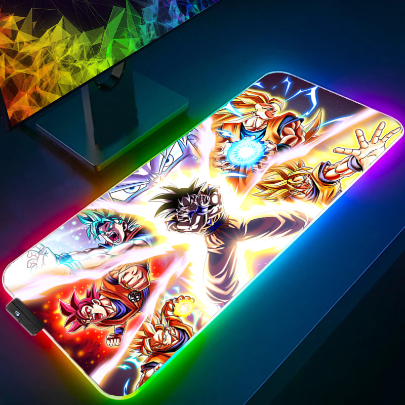 Gaming Keyboard He - LED Mouse pad Dragon Ball Computer