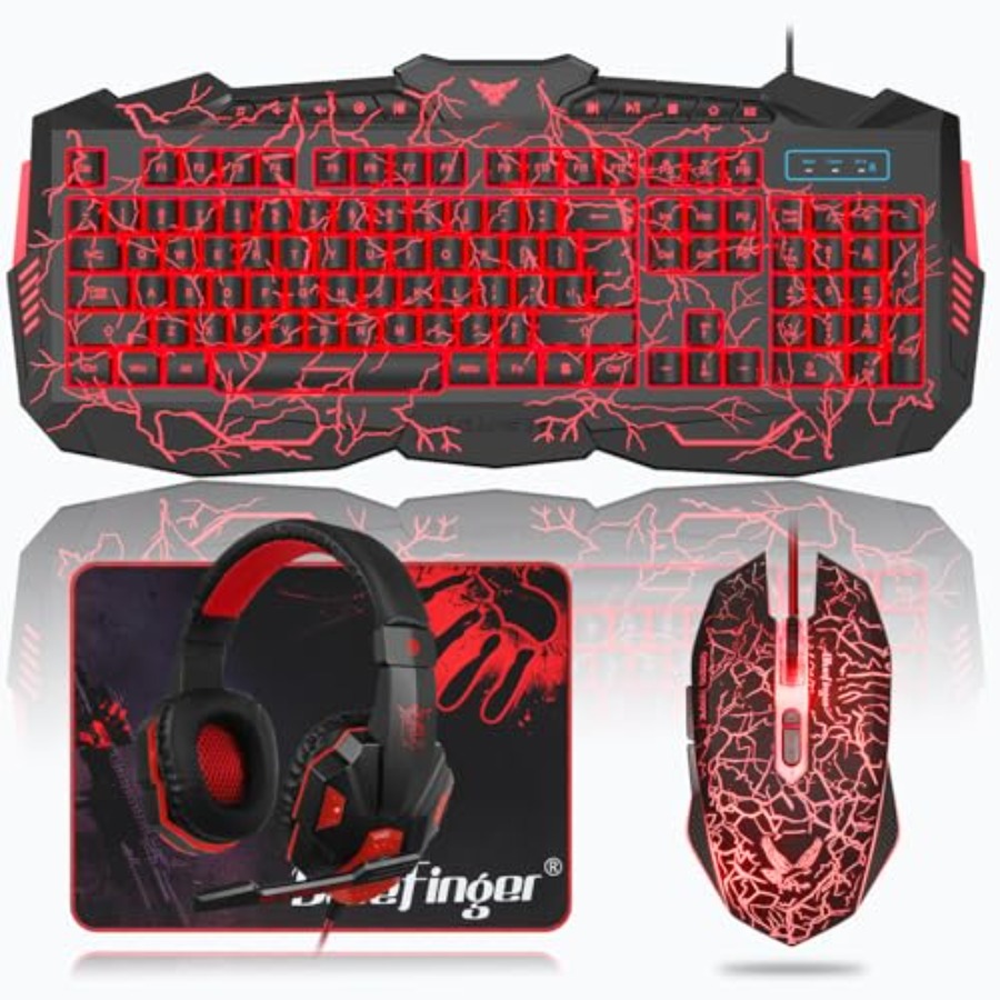 Gaming Keyboard Mouse And Headset Combo - Gaming Keyboard Mouse Headset Combo USB