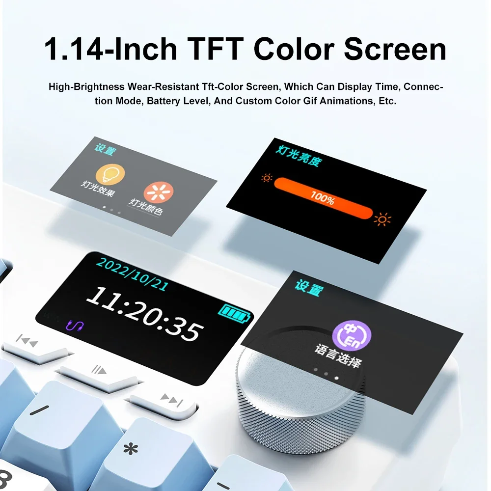 Ajazz AK35I V3/V4 MAX Tri-mode - Gaming Keyboard Tkl のレビューと価格