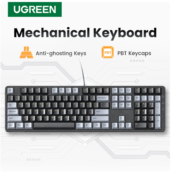 UGREEN Keyboard Mechanical Wir - Gaming Keyboard Mechanical のレビューと価格