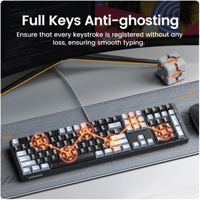 UGREEN Keyboard Mechanical Wir - Gaming Keyboard Mechanical のレビューと価格