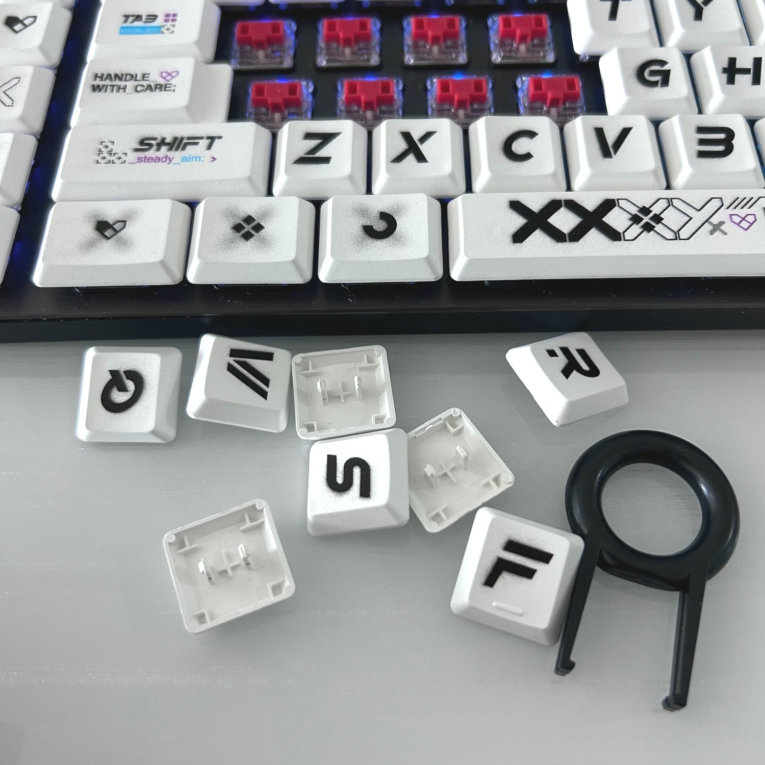 DIY PBT keycaps suitable for L - Gaming Keyboard Tkl のレビューと価格