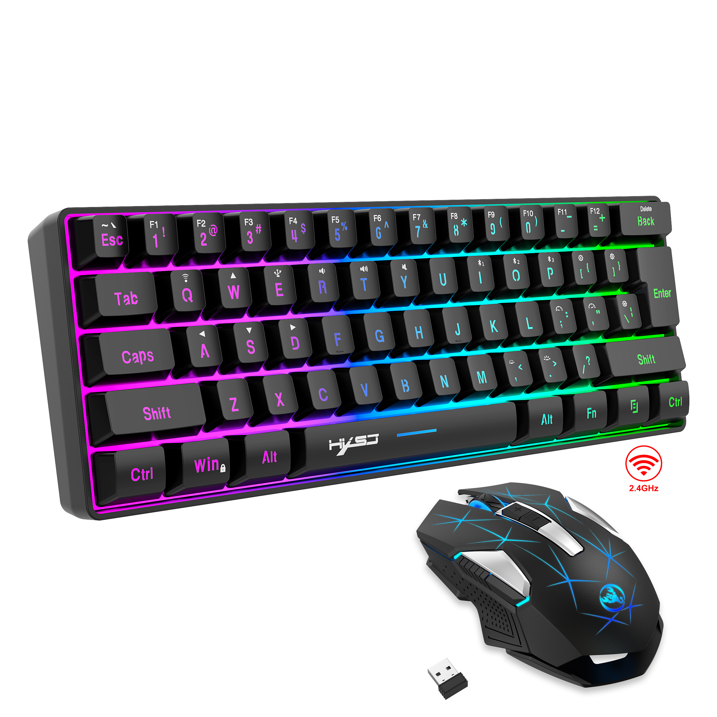 60% Wireless Gaming Keyboard a - Gaming Keyboard Mouse And Headset Combo のレビューと価格