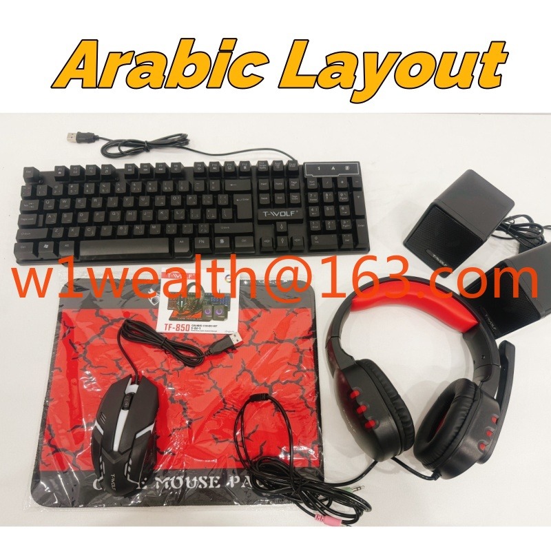 TF850 Gaming Keyboard Mouse an - Gaming Keyboard Mouse And Headset Combo のレビューと価格