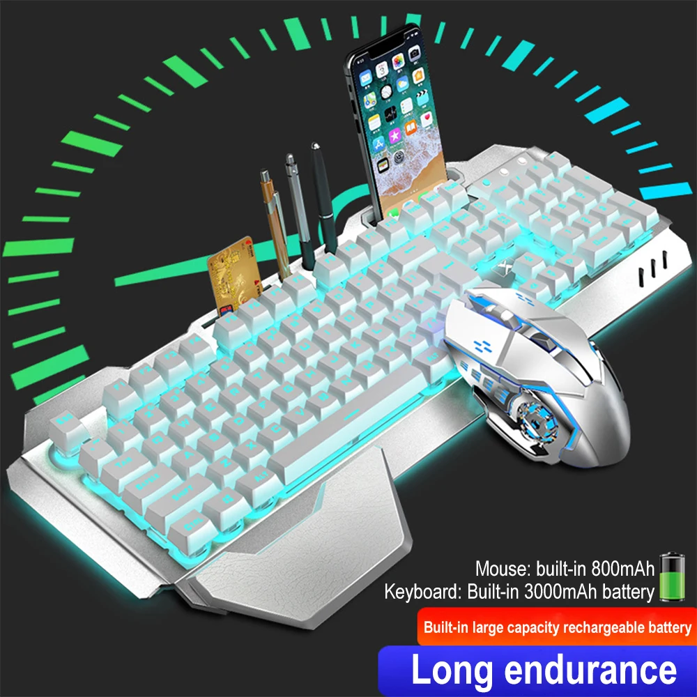 K680 Rechargeable 2.4G wireles - Gaming Keyboard Bundle のレビューと価格