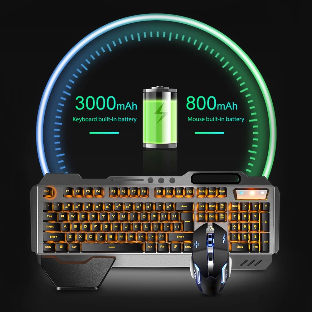 K680 Rechargeable 2.4G wireles - Gaming Keyboard Bundle のレビューと価格
