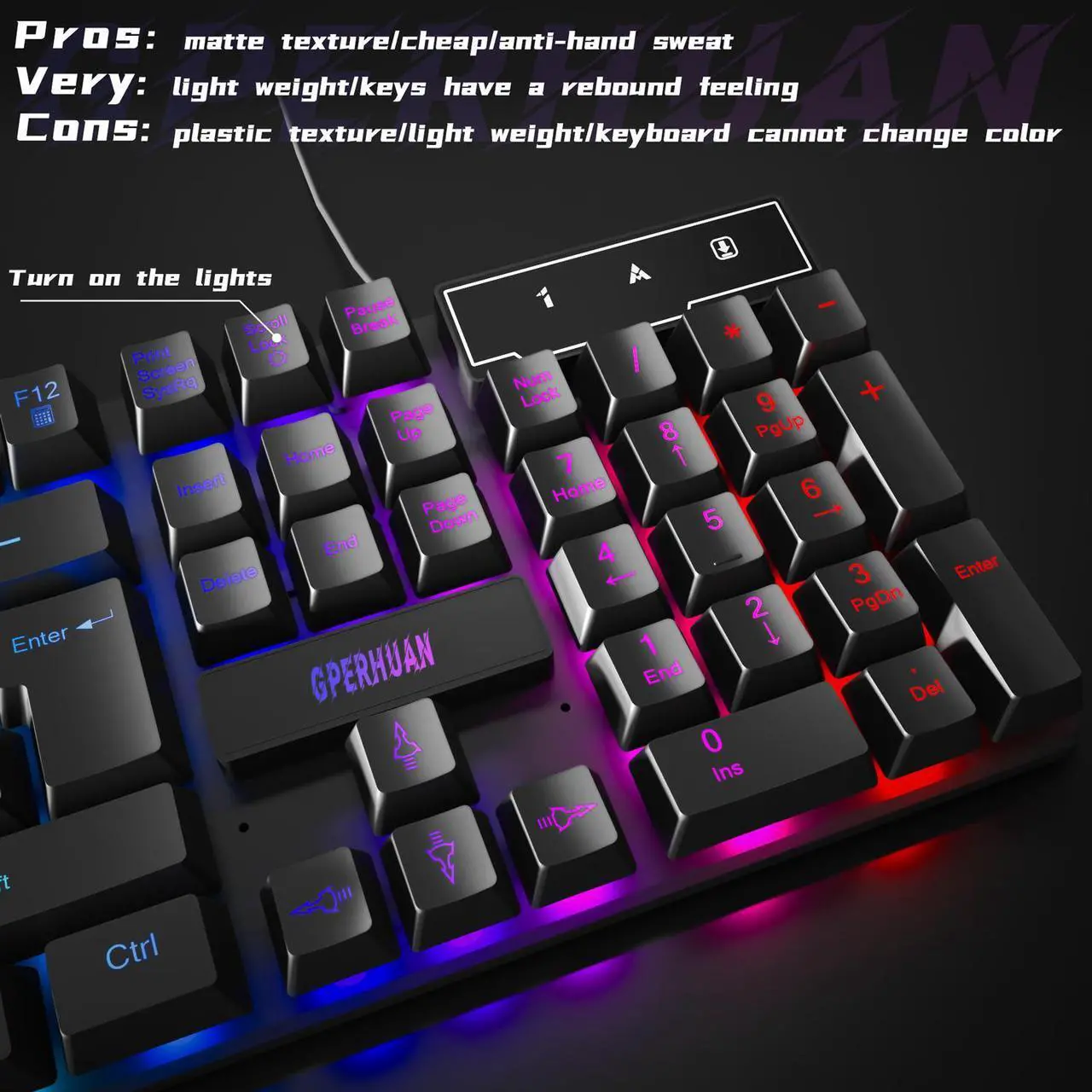 Wired Gaming Keyboard and Mous - Gaming Keyboard Mouse And Headset Combo のレビューと価格