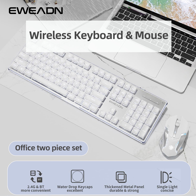 EWEADN V3 wireless Silent Offi - Gaming Keyboard Bundle のレビューと価格