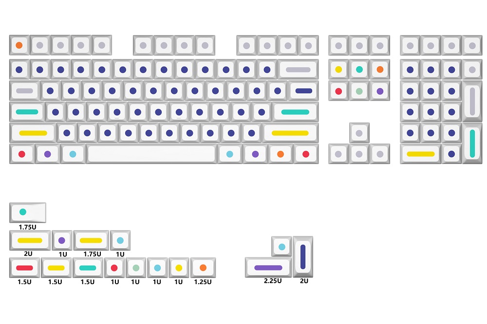 XDA V2 Dot World Dye Sub Keyca - Gaming Keyboard Tkl のレビューと価格