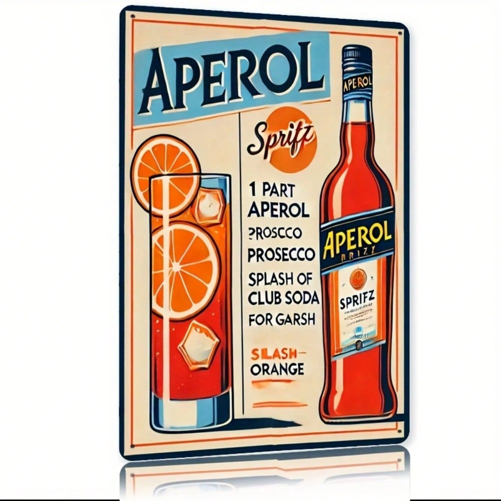Vintage Aperol Spritz Metal Si - Brass Weight Plate のレビューと価格