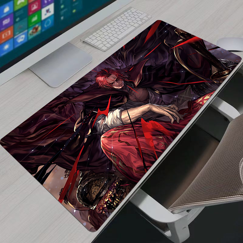 One Piece Shanks Mouse Pad Lar - Gaming Keyboard He のレビューと価格