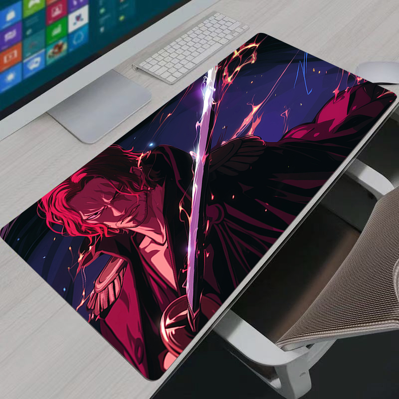 One Piece Shanks Mouse Pad Lar - Gaming Keyboard He のレビューと価格