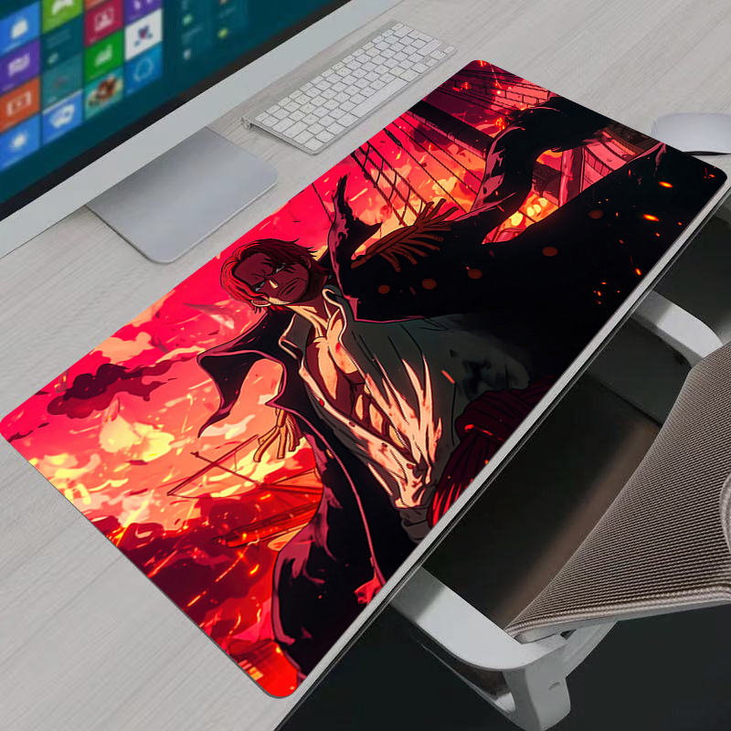 One Piece Shanks Mouse Pad Lar - Gaming Keyboard He のレビューと価格
