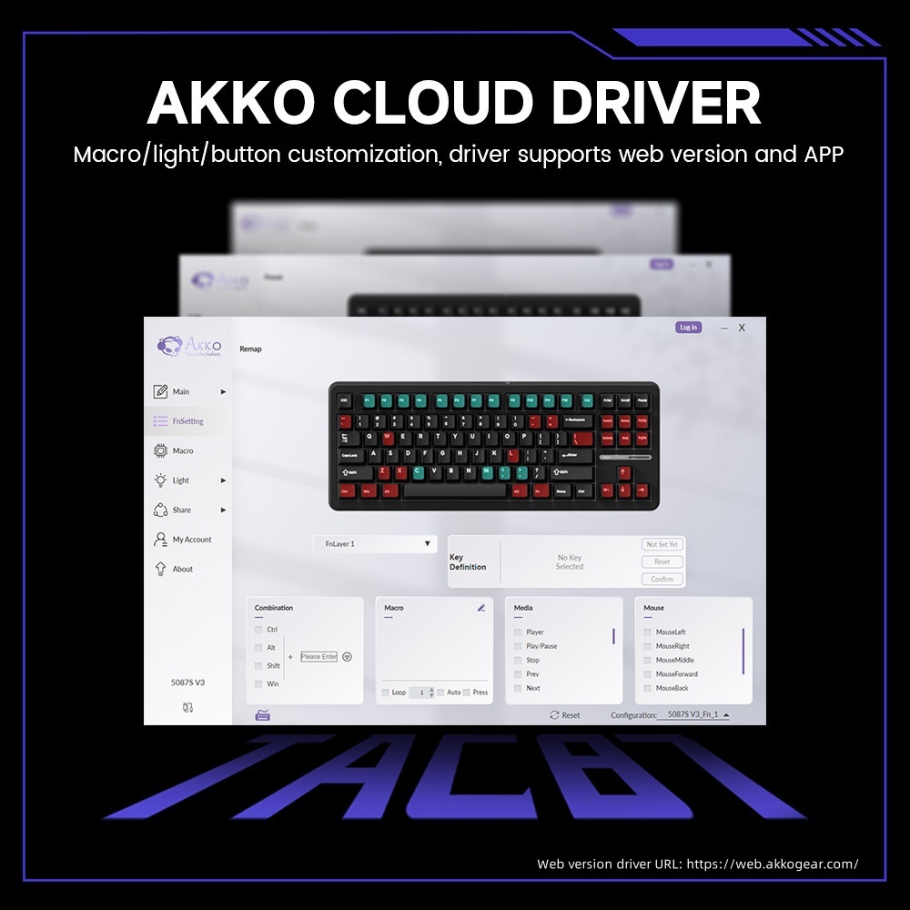 Akko 5087 V3 Tri-mode Keyboard - Gaming Keyboard Tkl のレビューと価格