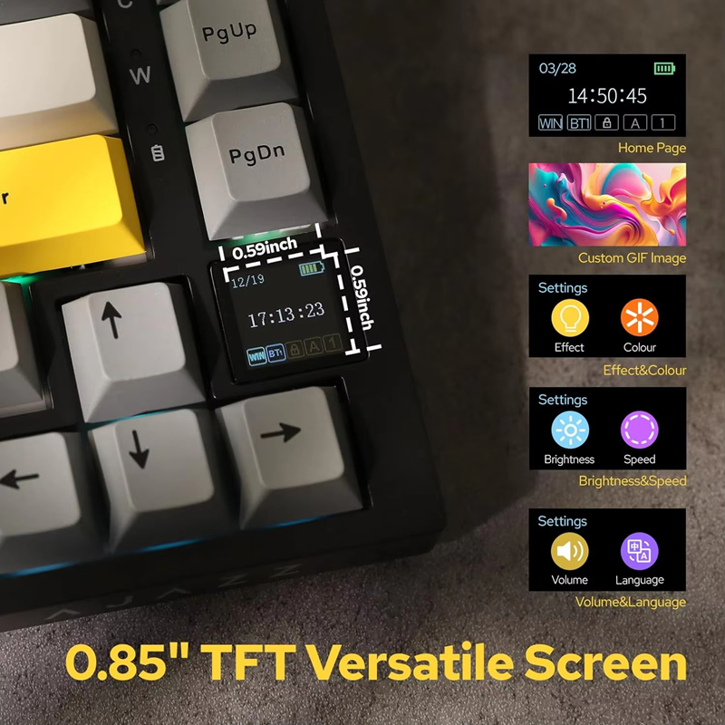 AK820/AK820Pro Gaming Mechanic - Gaming Keyboard Wireless のレビューと価格