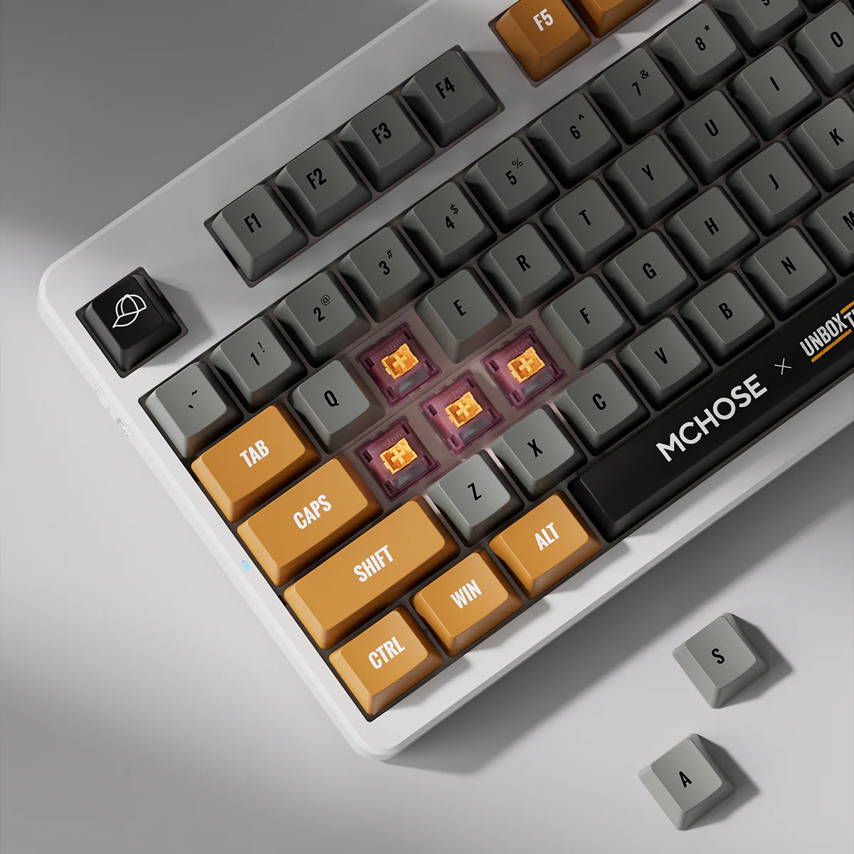 MCHOSE x Unbox Therapy - UT98  - Gaming Keyboard That Is Quiet のレビューと価格