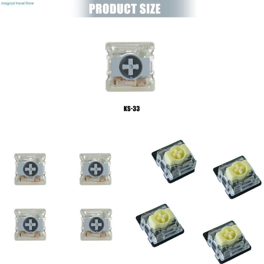 N2UB 4pcs Low Profile Mechanic - Gaming Keyboard That Is Quiet のレビューと価格