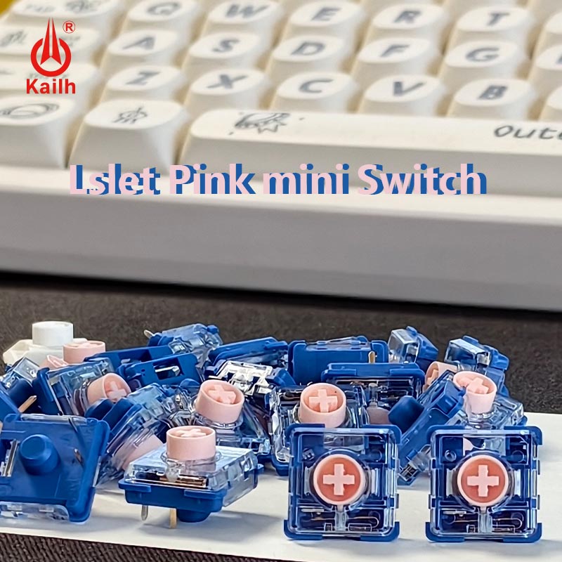 Kailh Pink Silent Island MINI  - Gaming Keyboard That Is Quiet のレビューと価格