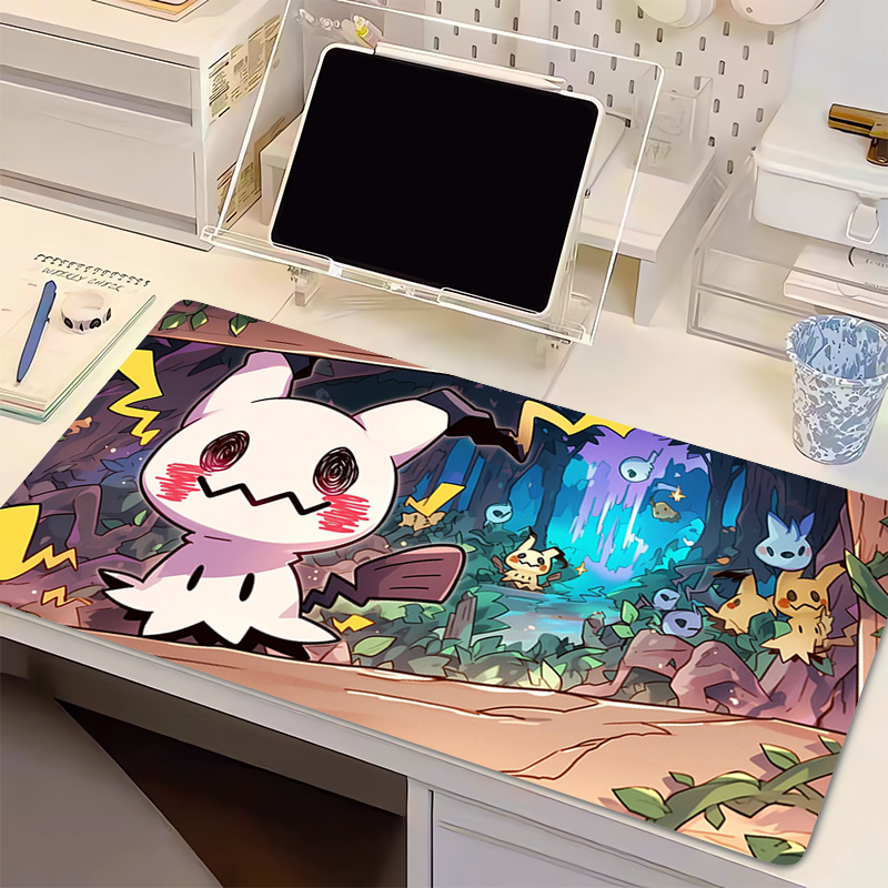 Natural Rubber Mouse Pad Pokem - Gaming Keyboard He のレビューと価格