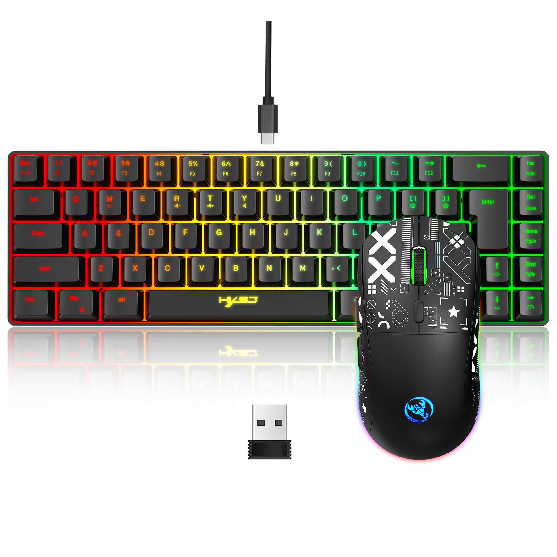 60% gaming Keyboard and mouse  - Gaming Keyboard Mouse And Headset Combo のレビューと価格