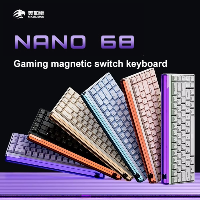 Madlions NANO 68/68 PRO Magnet - Gaming Keyboard Tkl のレビューと価格