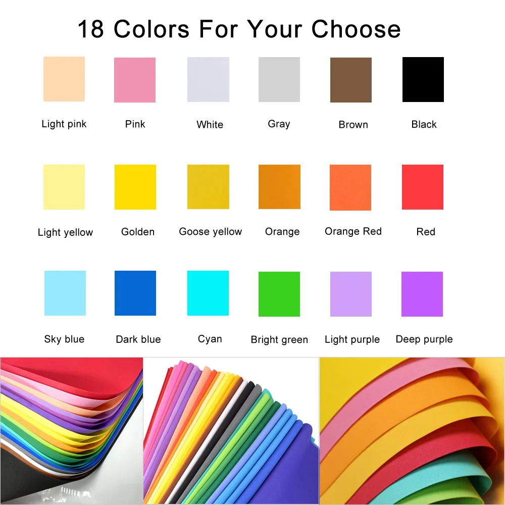 1/18Pcs Colorful EVA Foam Shee - Pe Foam Sheet のレビューと価格