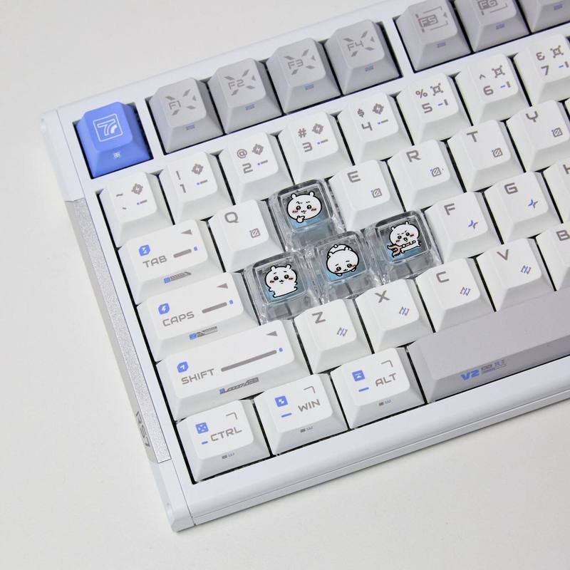 Chiikawa 4 Pcs Handmade Transp - Gaming Keyboard He のレビューと価格