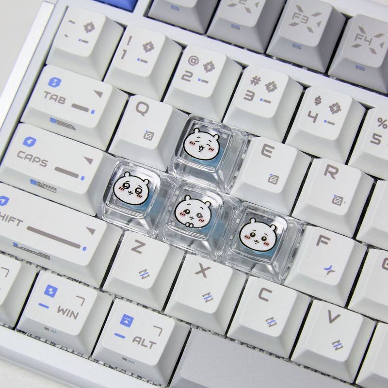 Chiikawa 4 Pcs Handmade Transp - Gaming Keyboard He のレビューと価格