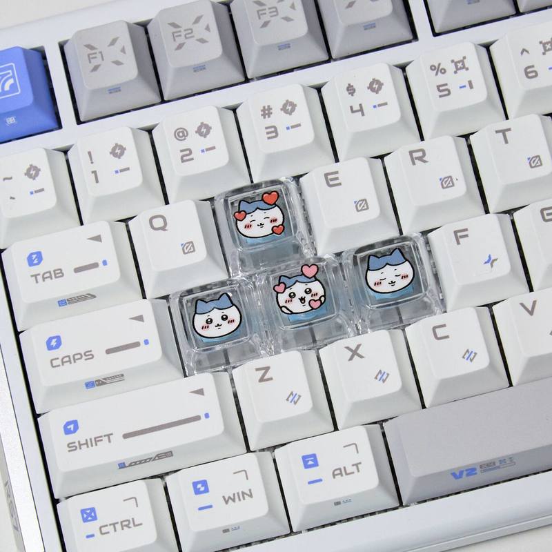 Chiikawa 4 Pcs Handmade Transp - Gaming Keyboard He のレビューと価格