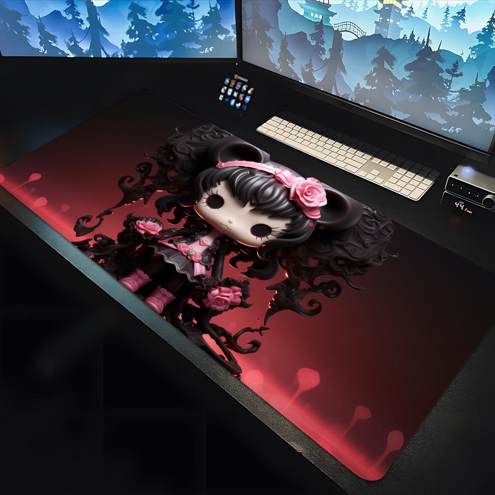 Cartoon K-Kuromi Kawaii Anime  - Gaming Keyboard That Is Quiet のレビューと価格