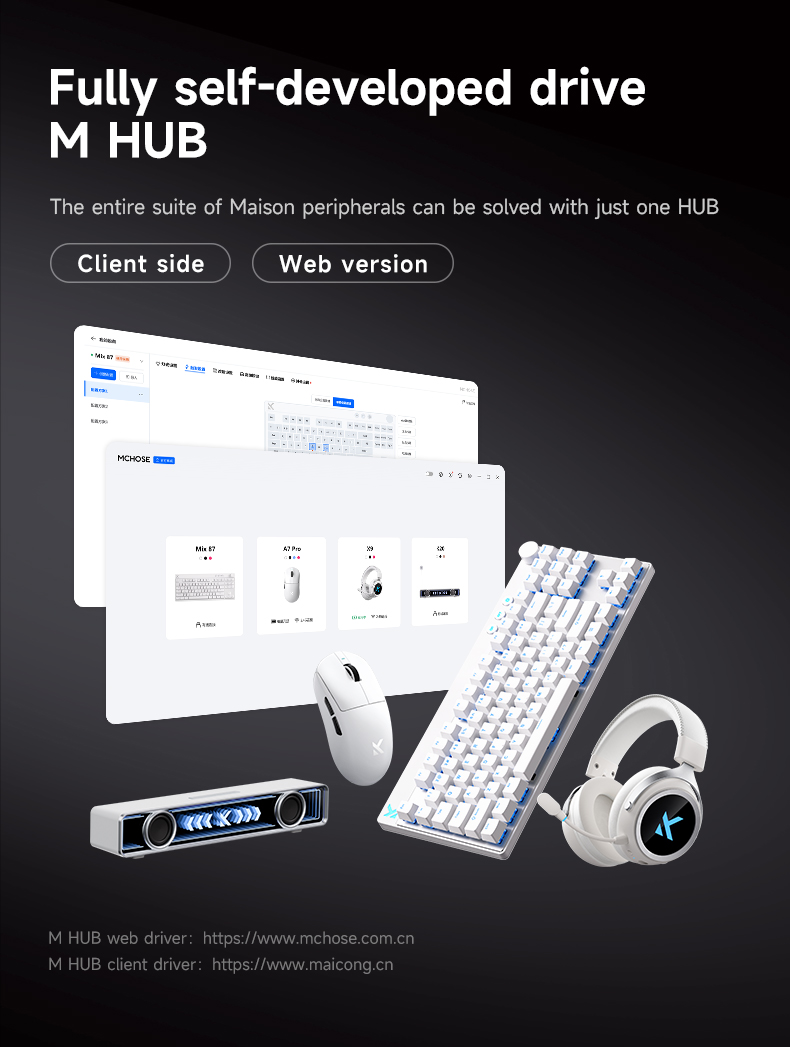 MCHOSE MIX87 Magnetic Axis Key - Gaming Keyboard Expensive のレビューと価格