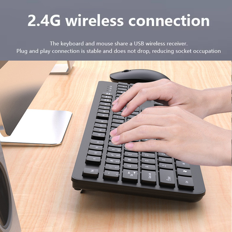 2.4G Wireless Keyboard Mouse S - Gaming Keyboard Bundle のレビューと価格