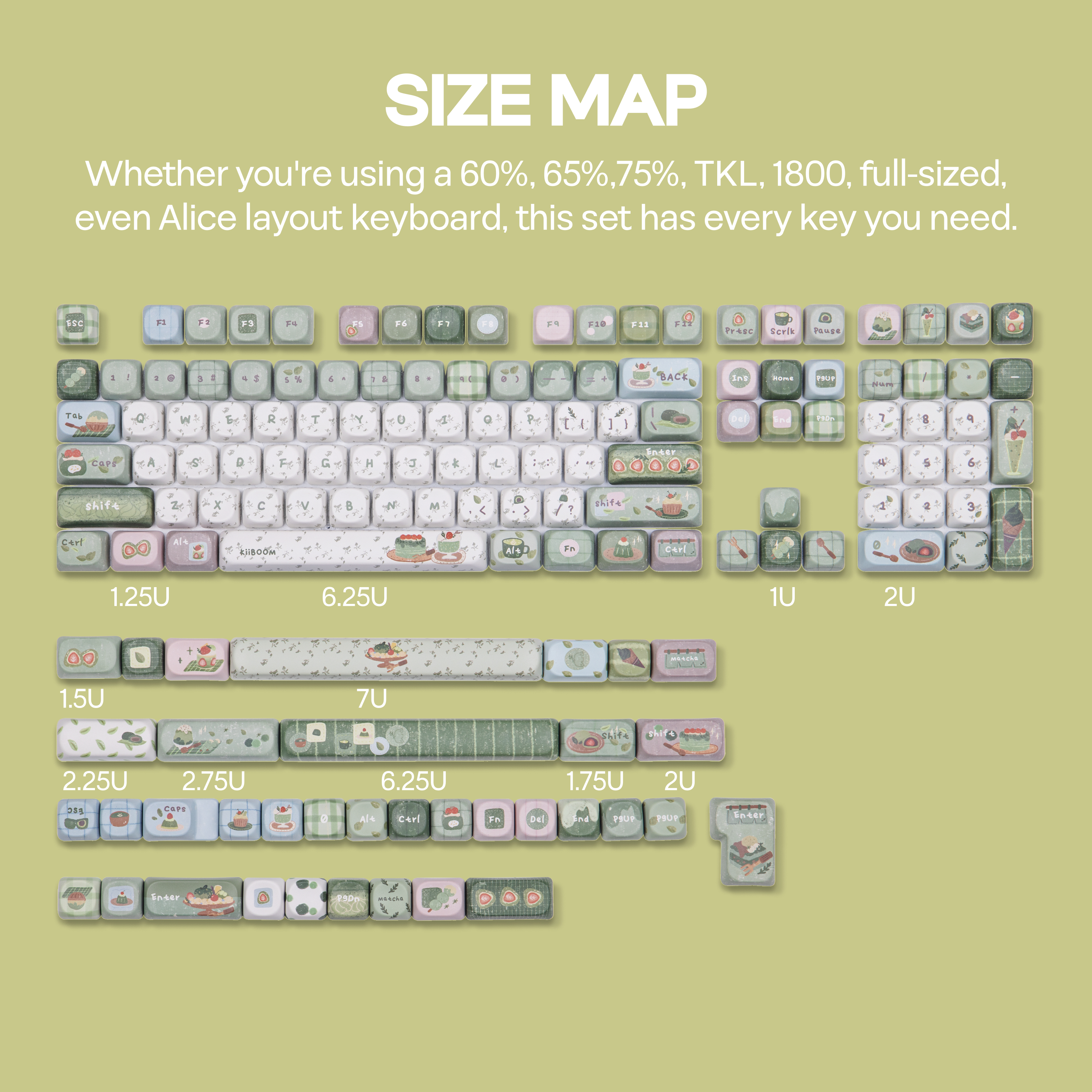 KiiBOOM Sprout Picnic 144 Keys - Gaming Keyboard Tkl のレビューと価格