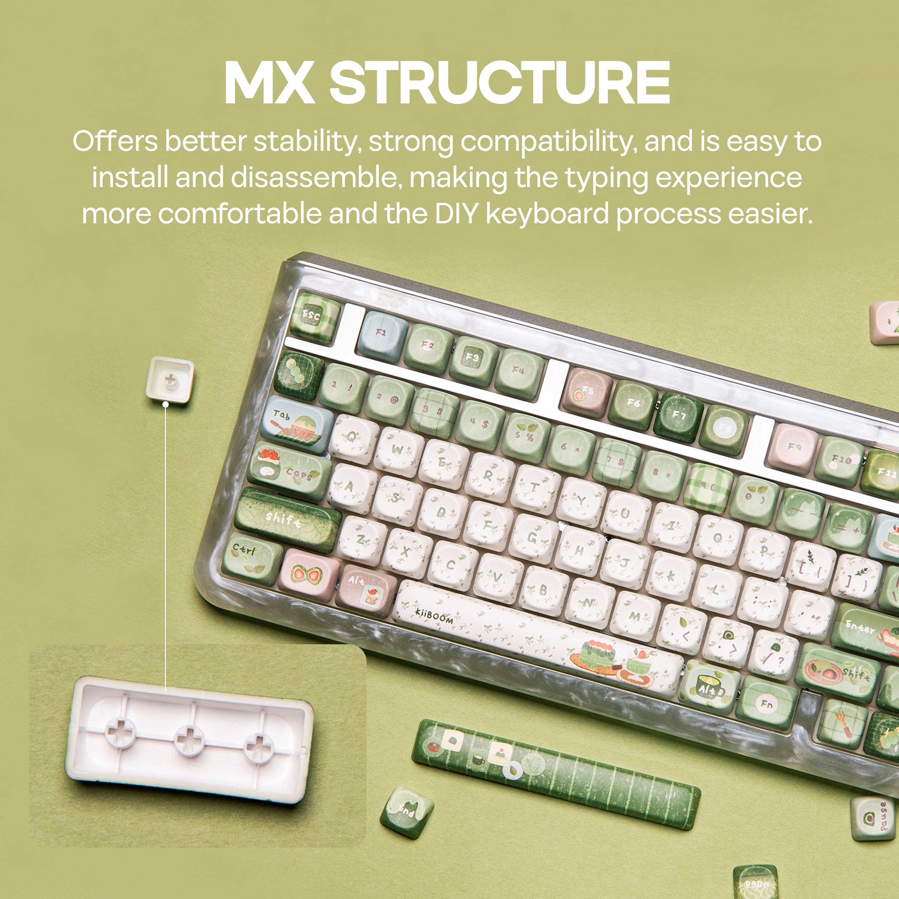 KiiBOOM Sprout Picnic 144 Keys - Gaming Keyboard Tkl のレビューと価格