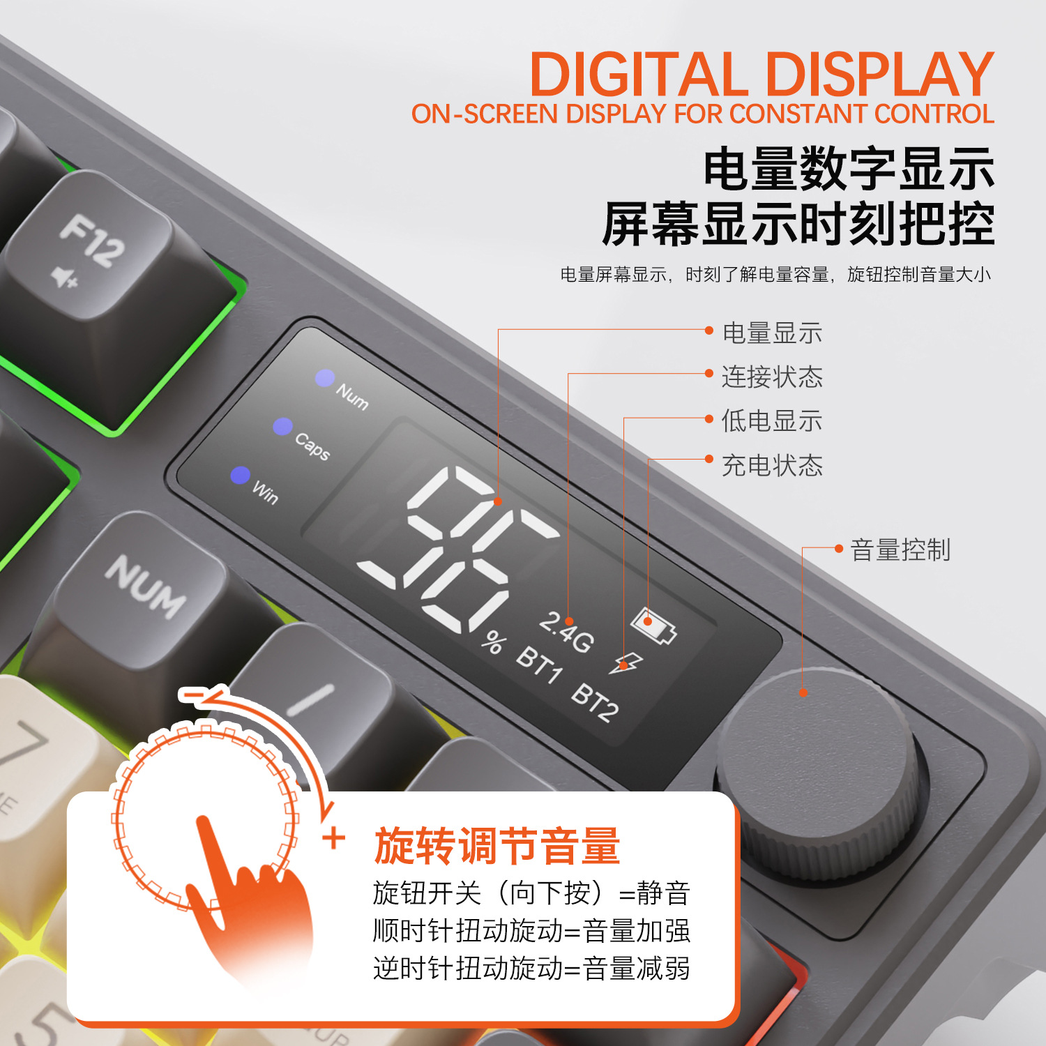 Hot Free Wolf T96 Wireless Dua - Gaming Keyboard Mechanical のレビューと価格