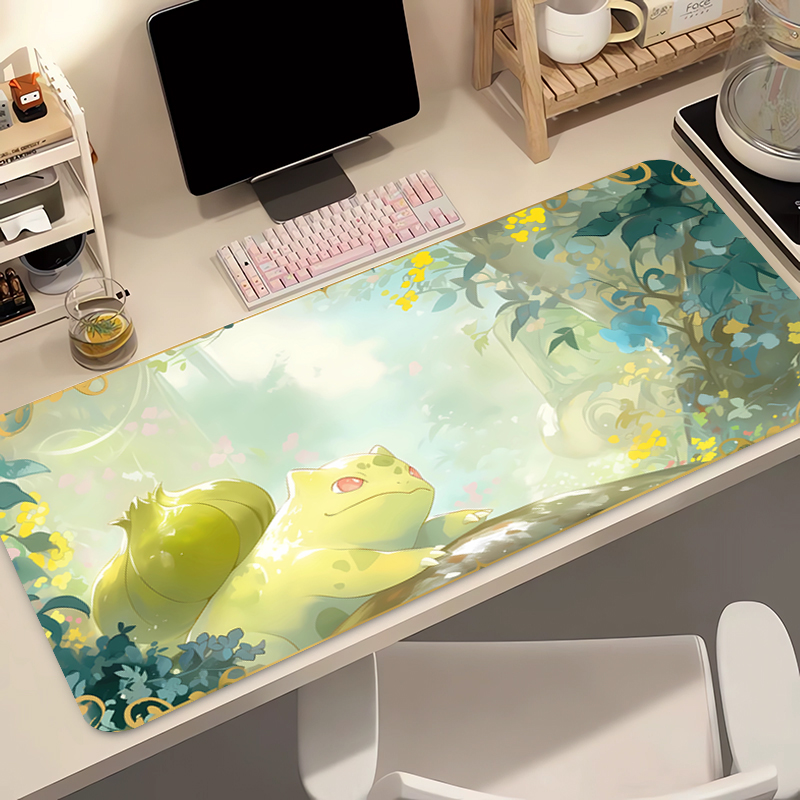 Anime Mouse Pad Pokemon Bulbas - Gaming Keyboard He のレビューと価格