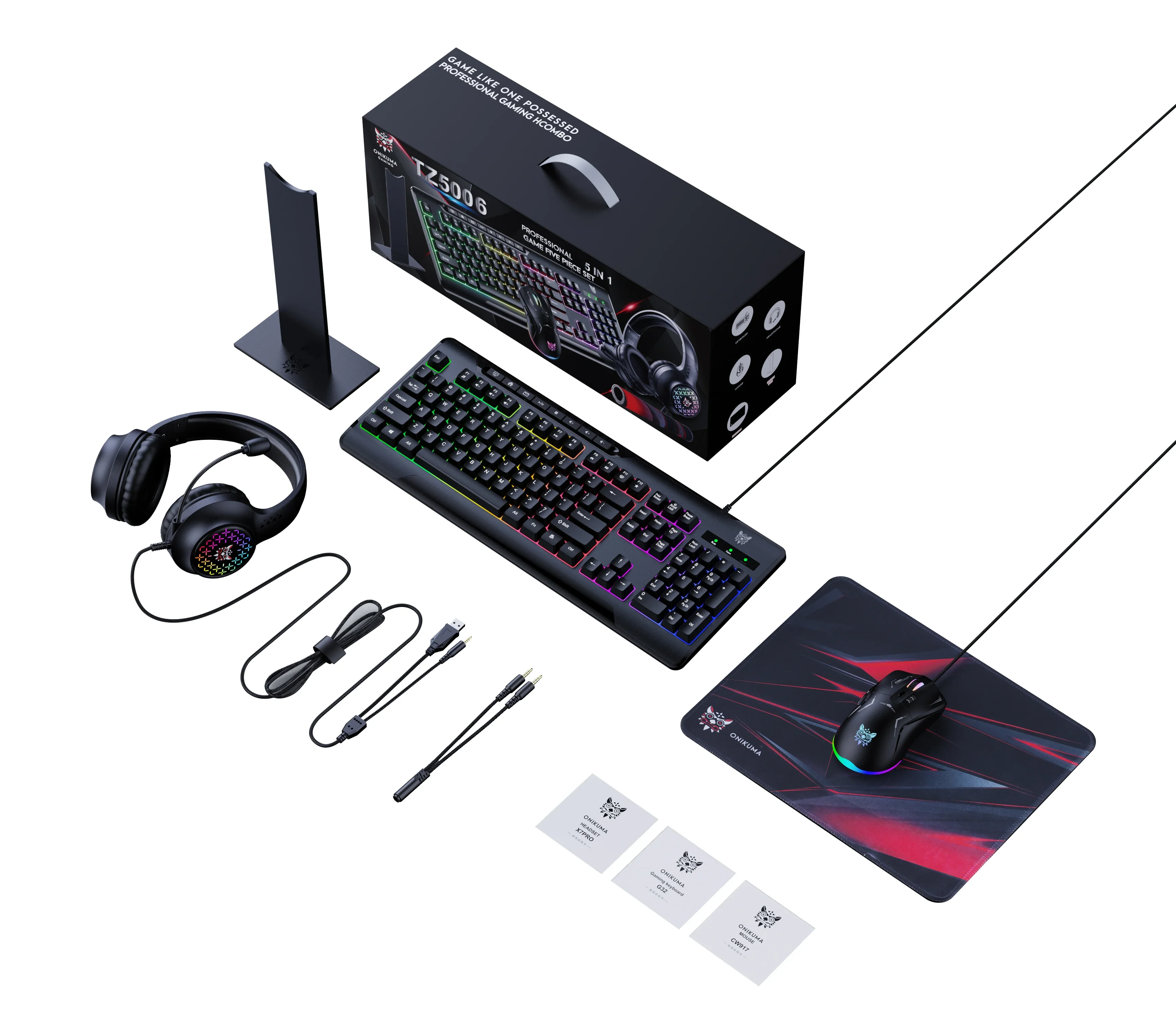 Computer Mouse and Gaming Keyb - Gaming Keyboard Mouse And Headset Combo のレビューと価格