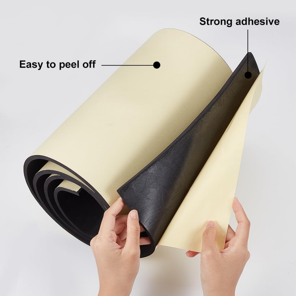 70x11.8 inch Black Self Adhesi - Pe Foam Sheet のレビューと価格