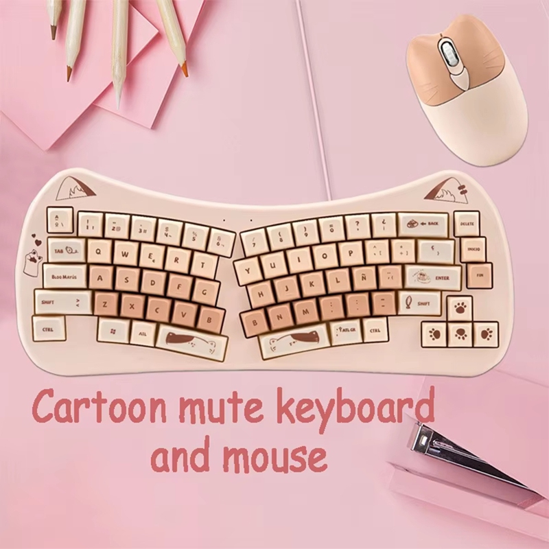 68 Key Cat Ear Mechanical Keyb - Gaming Keyboard Wireless のレビューと価格