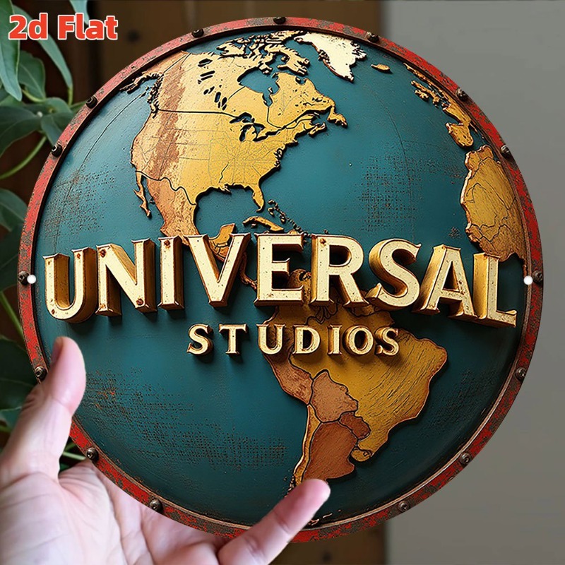 Vintage Metal Wall Art - Studi - Brass Weight Plate のレビューと価格