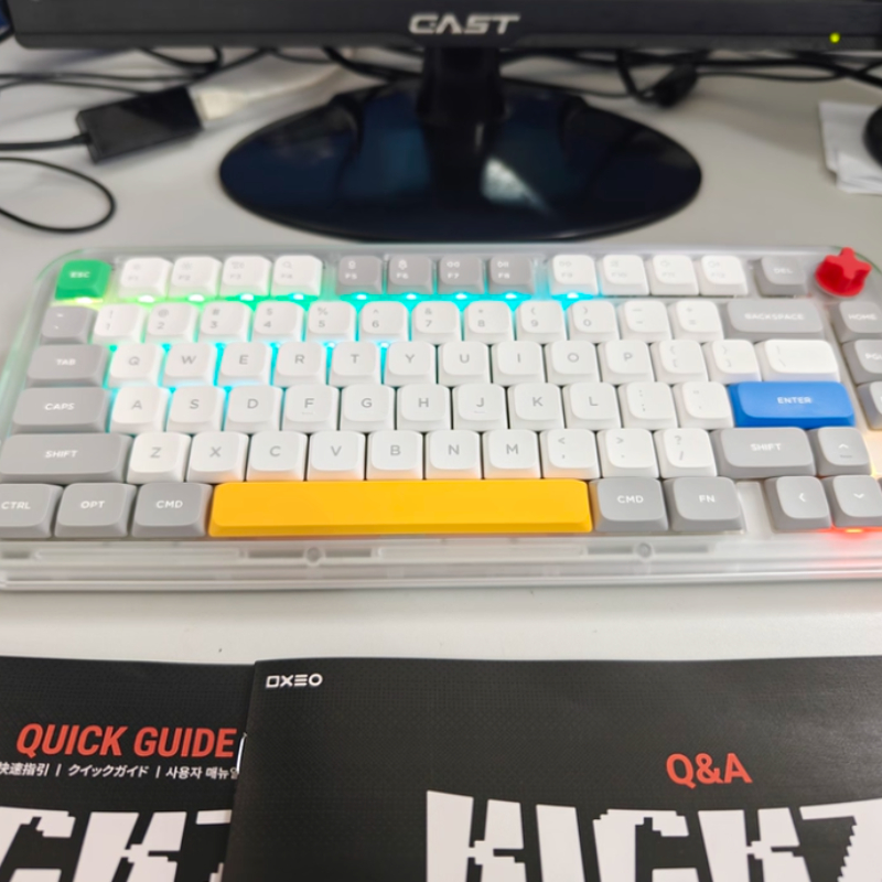 NuPhy Kick75 Keyboard Tri-Mode - Gaming Keyboard That Is Quiet のレビューと価格