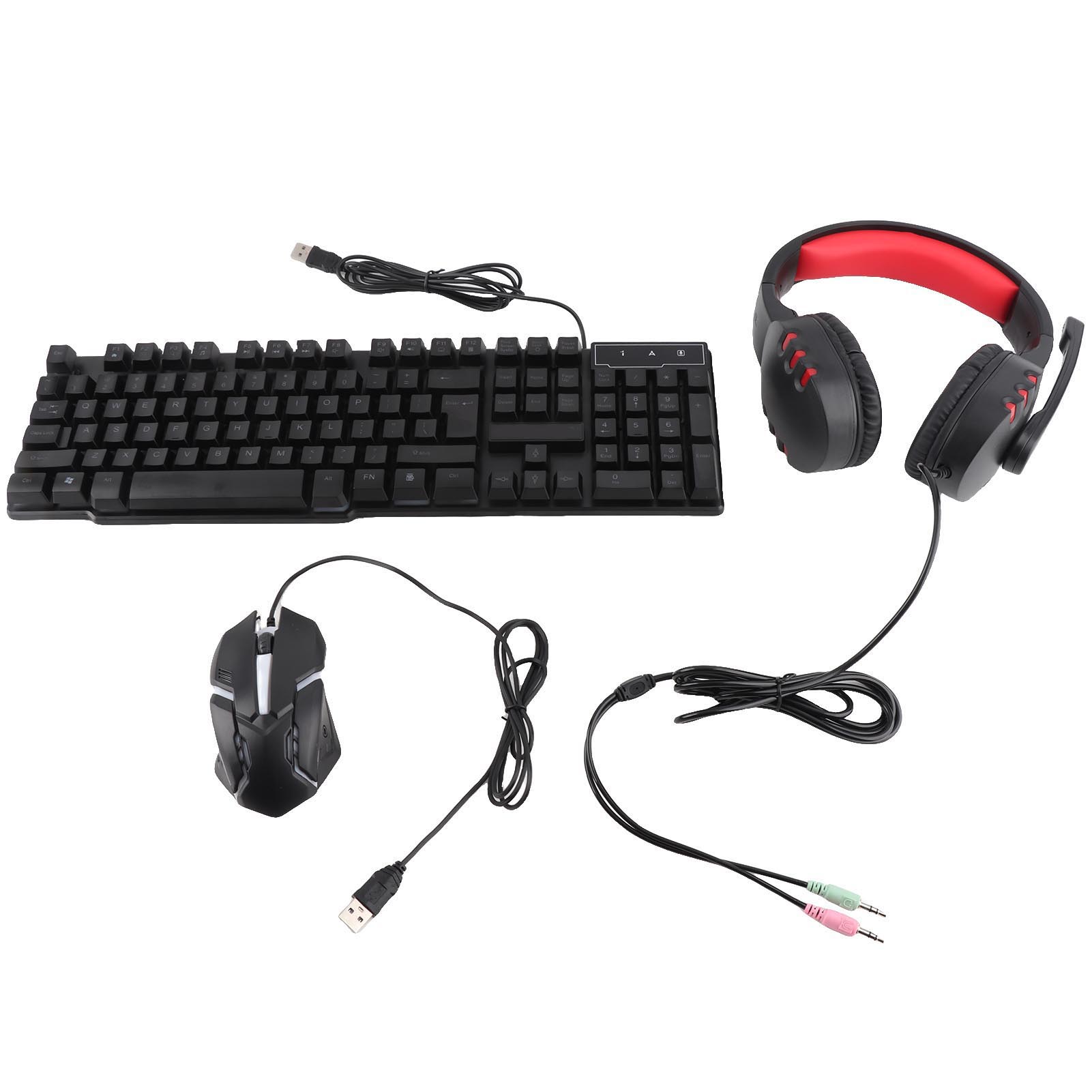 TF800 Four-piece Gaming Combo  - Gaming Keyboard Mouse And Headset Combo のレビューと価格