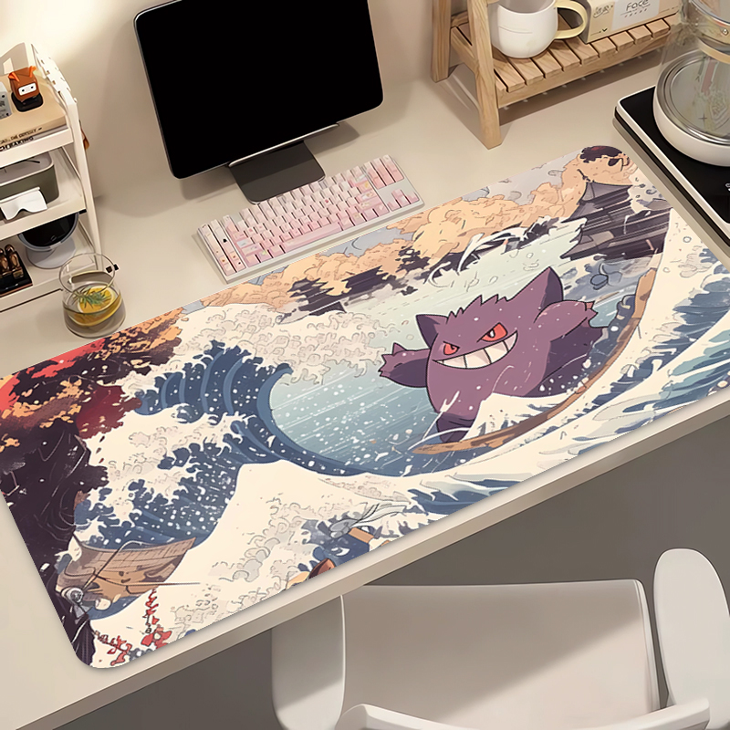 Anime Mouse Pad 90x40cm Pokemo - Gaming Keyboard He のレビューと価格