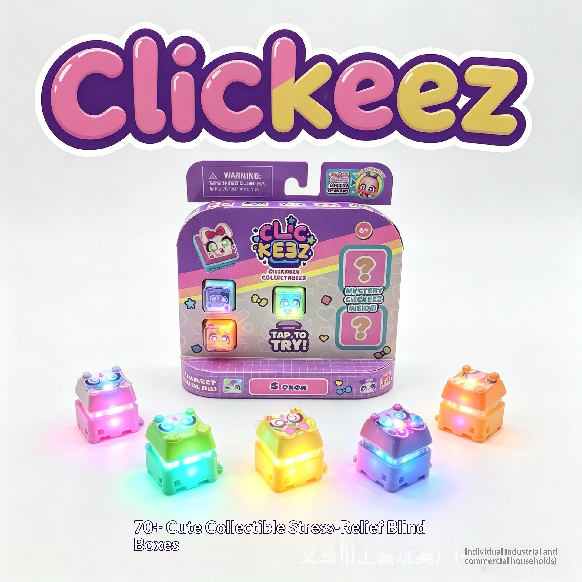 Clickeez Fidget Keycap Keychai - Gaming Keyboard Mechanical のレビューと価格