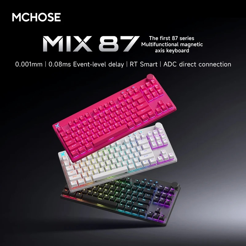 MCHOSE Mix 87 Magnetic Axis Ca - Gaming Keyboard Expensive のレビューと価格