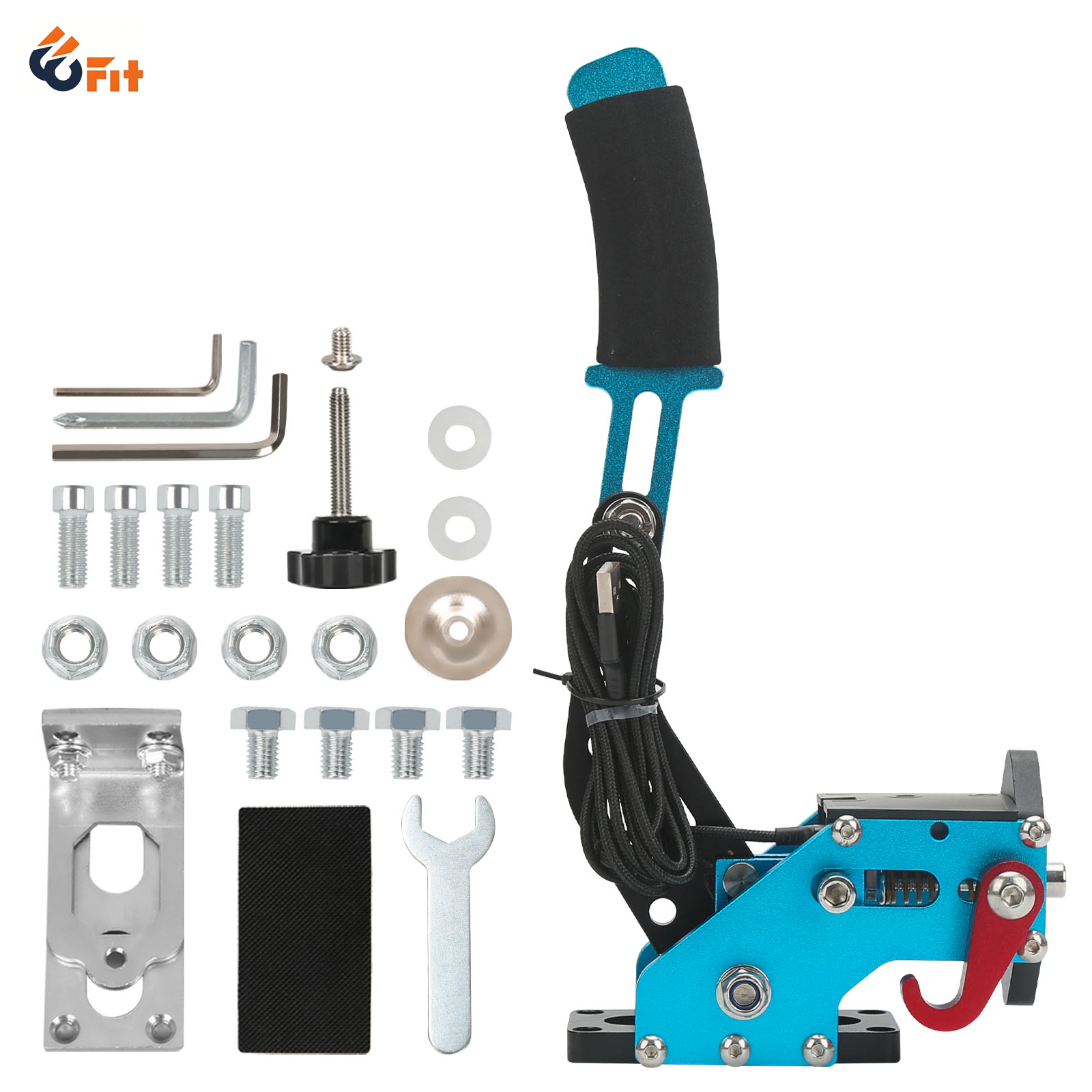 USB Handbrake Kit  with Clamp  - Gaming Keyboard Hall Effect のレビューと価格