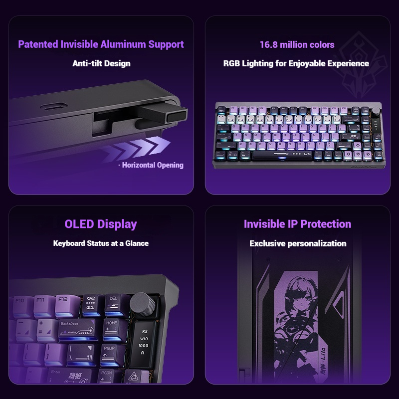 Colorful StarChase 87 Magnetic - Gaming Keyboard Mechanical のレビューと価格