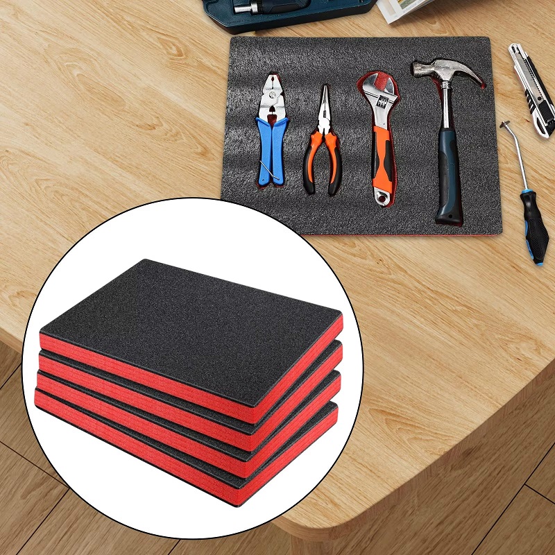 2/4pcs EPE Toolbox Foam for Or - Pe Foam Sheet のレビューと価格